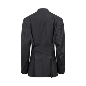 Fitted double breasted blazer by Christian Dior.
