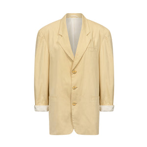 Vanilla coloured fitted blazer