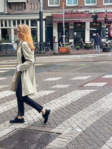 Trench ( Car) coat by Burberry.