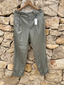 Green-grey cotton summer suit.bb