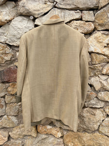 Ocher Italian blazer.