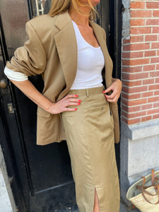 Tabacco brown Yves Saint Laurent  blazer.