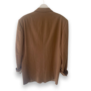Tabacco brown Yves Saint Laurent  blazer.