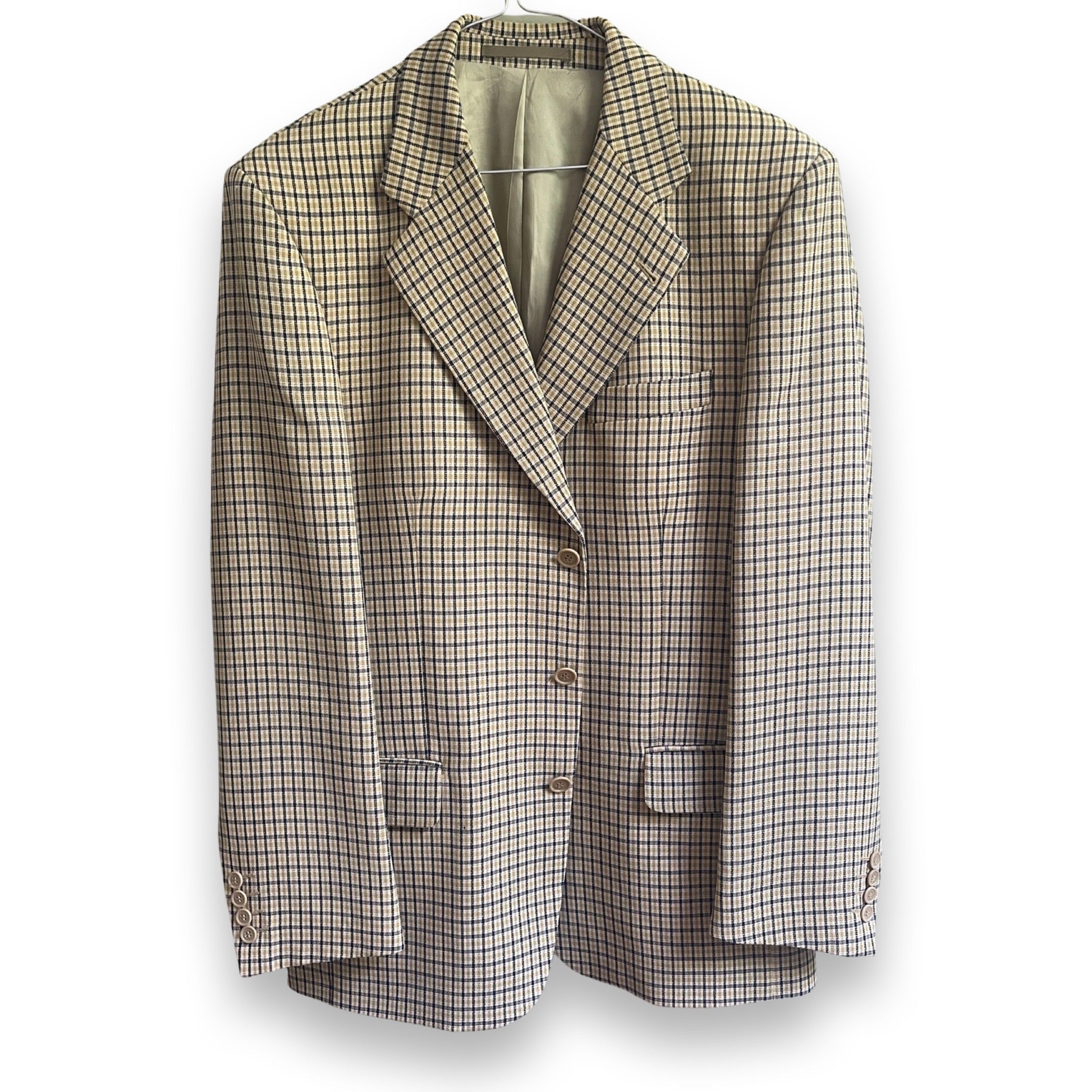 Check summer blazer