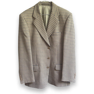 Check summer blazer