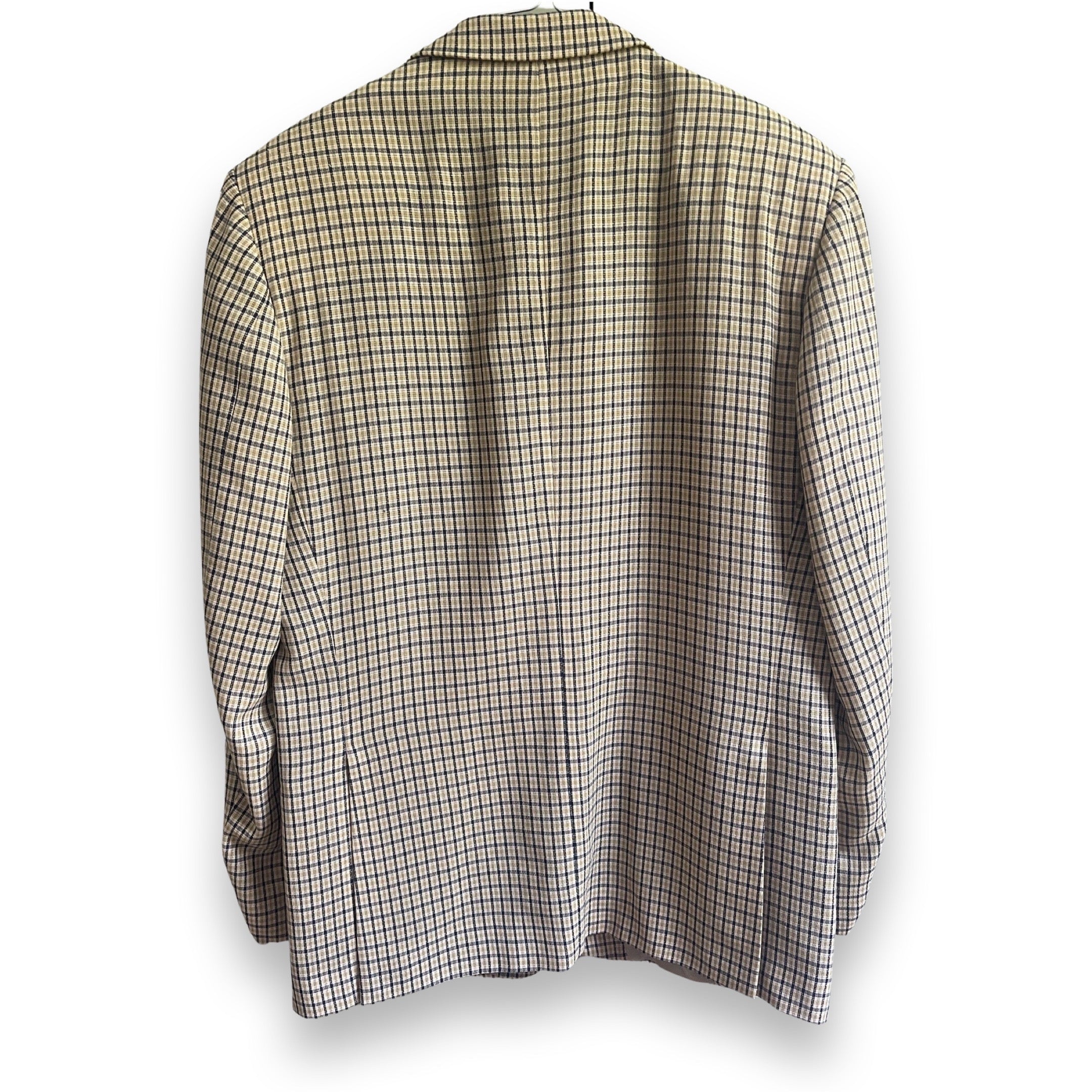 Check summer blazer