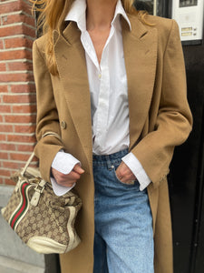 Classic camel coat