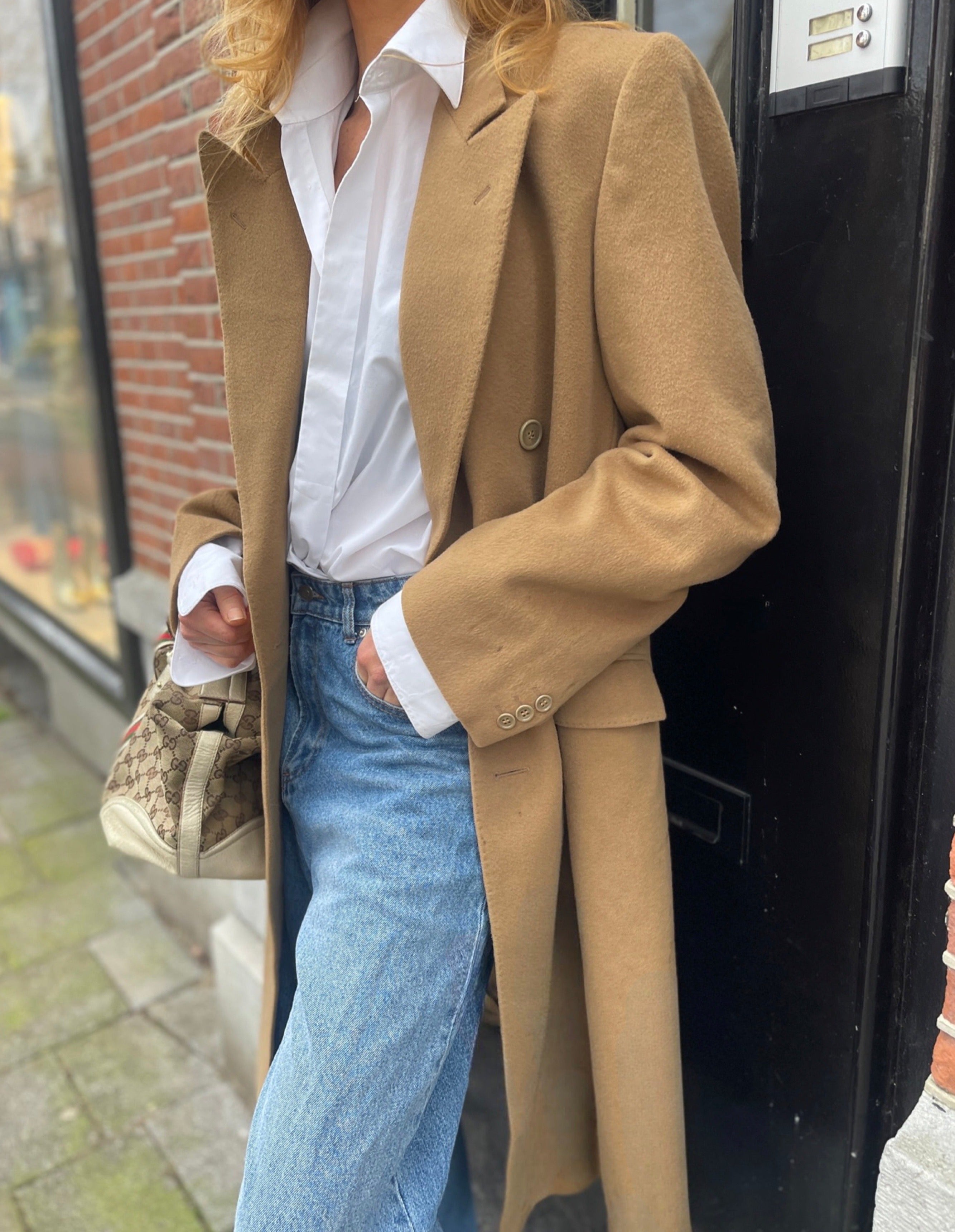 Classic camel coat