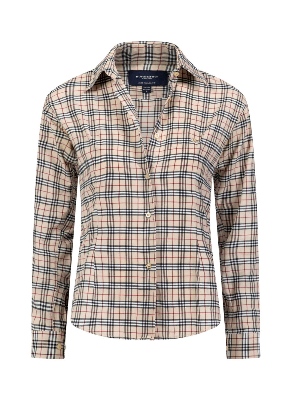 BURBERRY CHECK SHIRT.