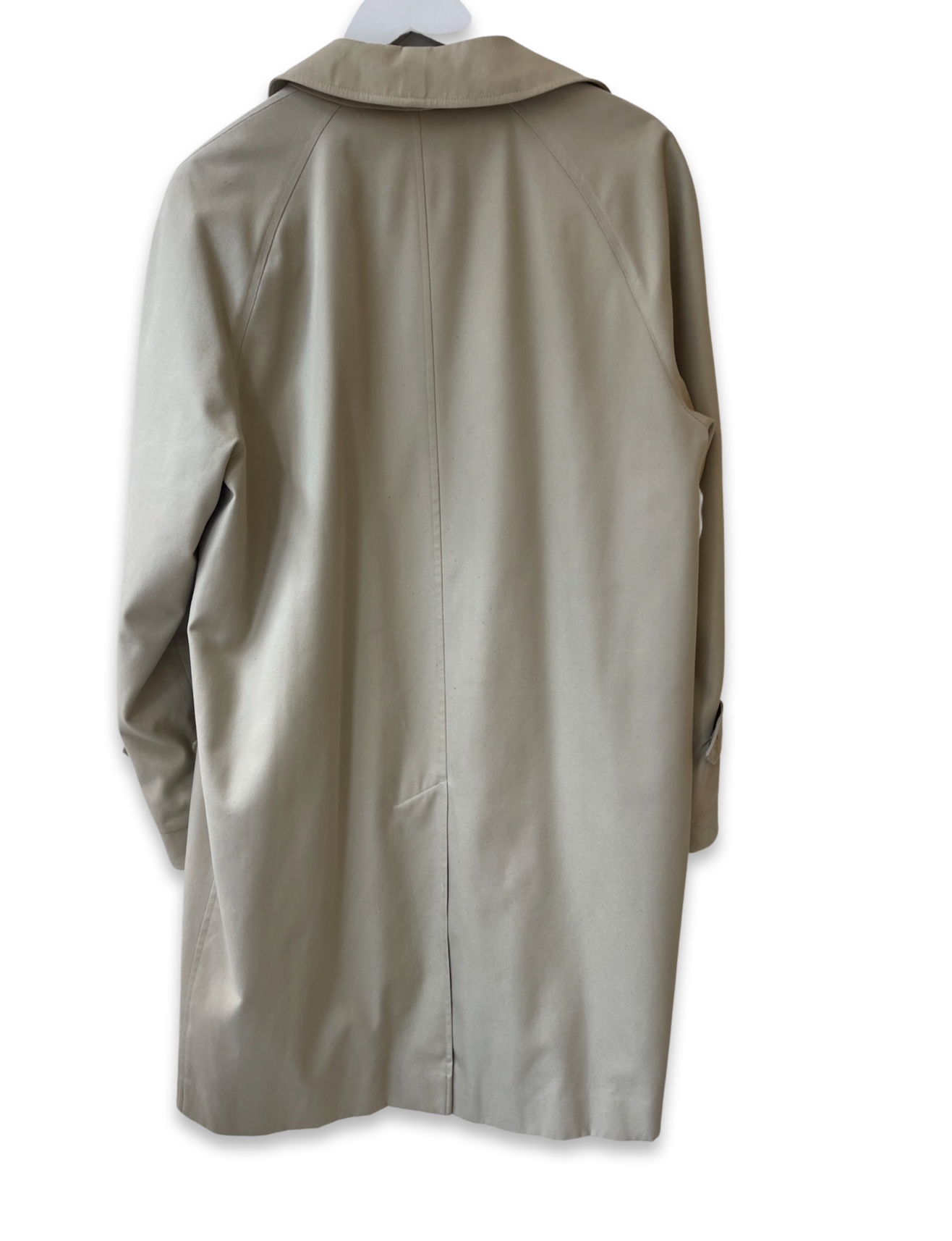 Trench ( Car) coat by Burberry.