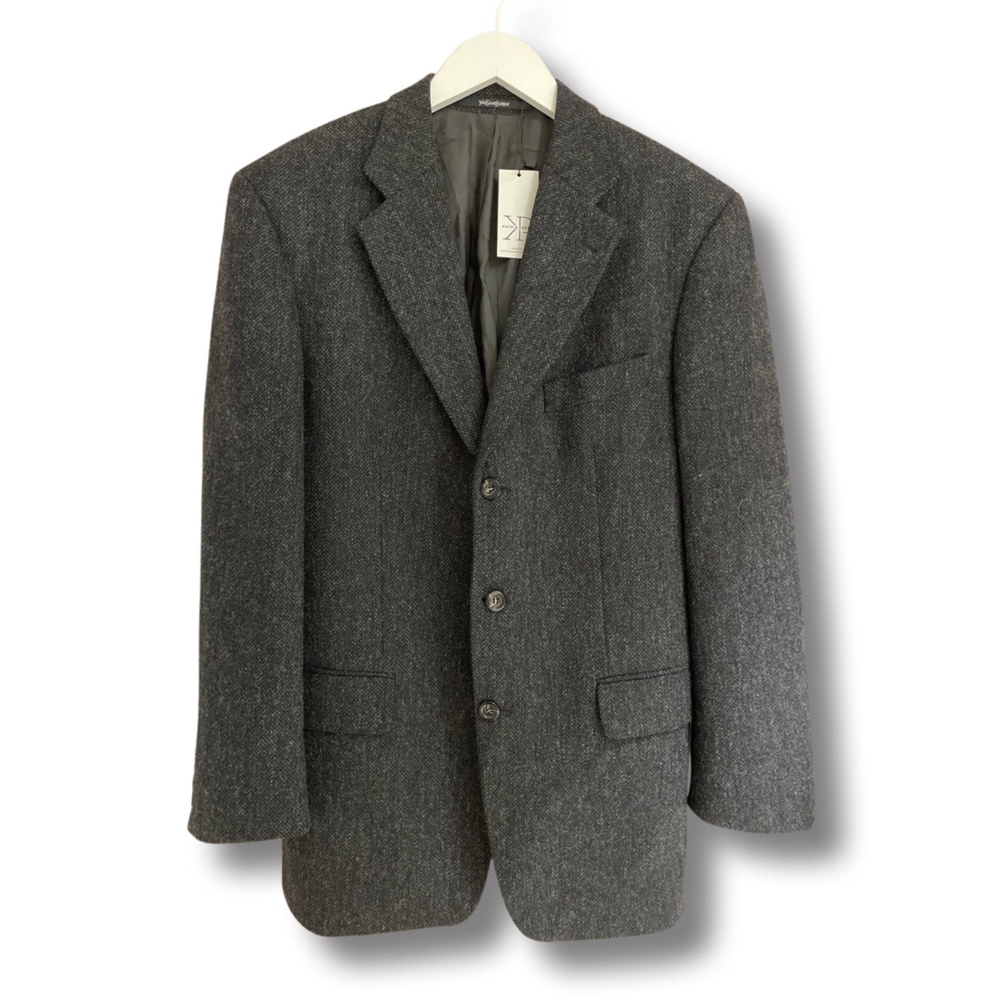 Yves saint Laurent reworked wool blazer.