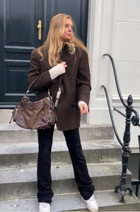 Brown Prada bag DAL 1813.