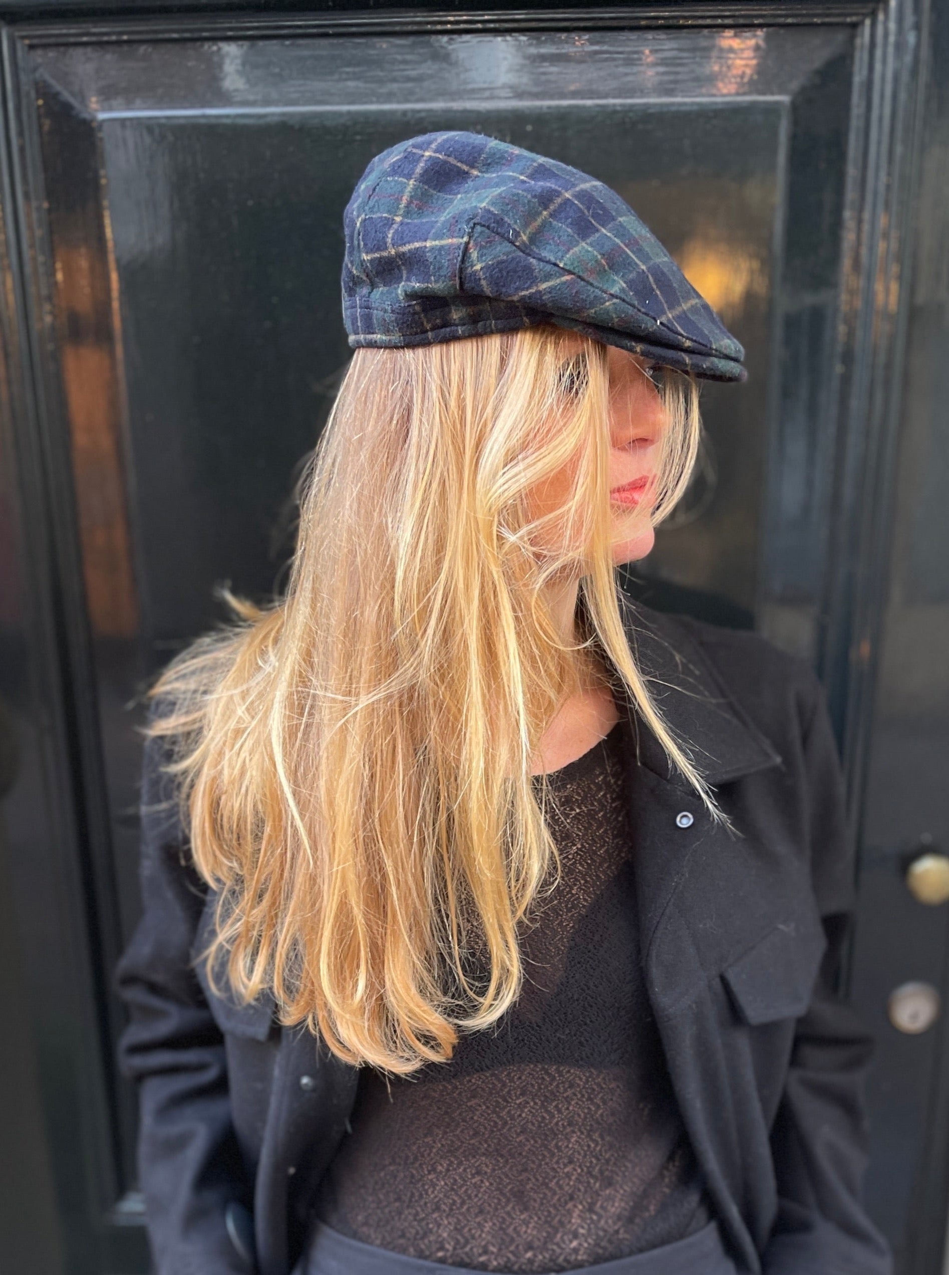 Mayser plaid flatcap.