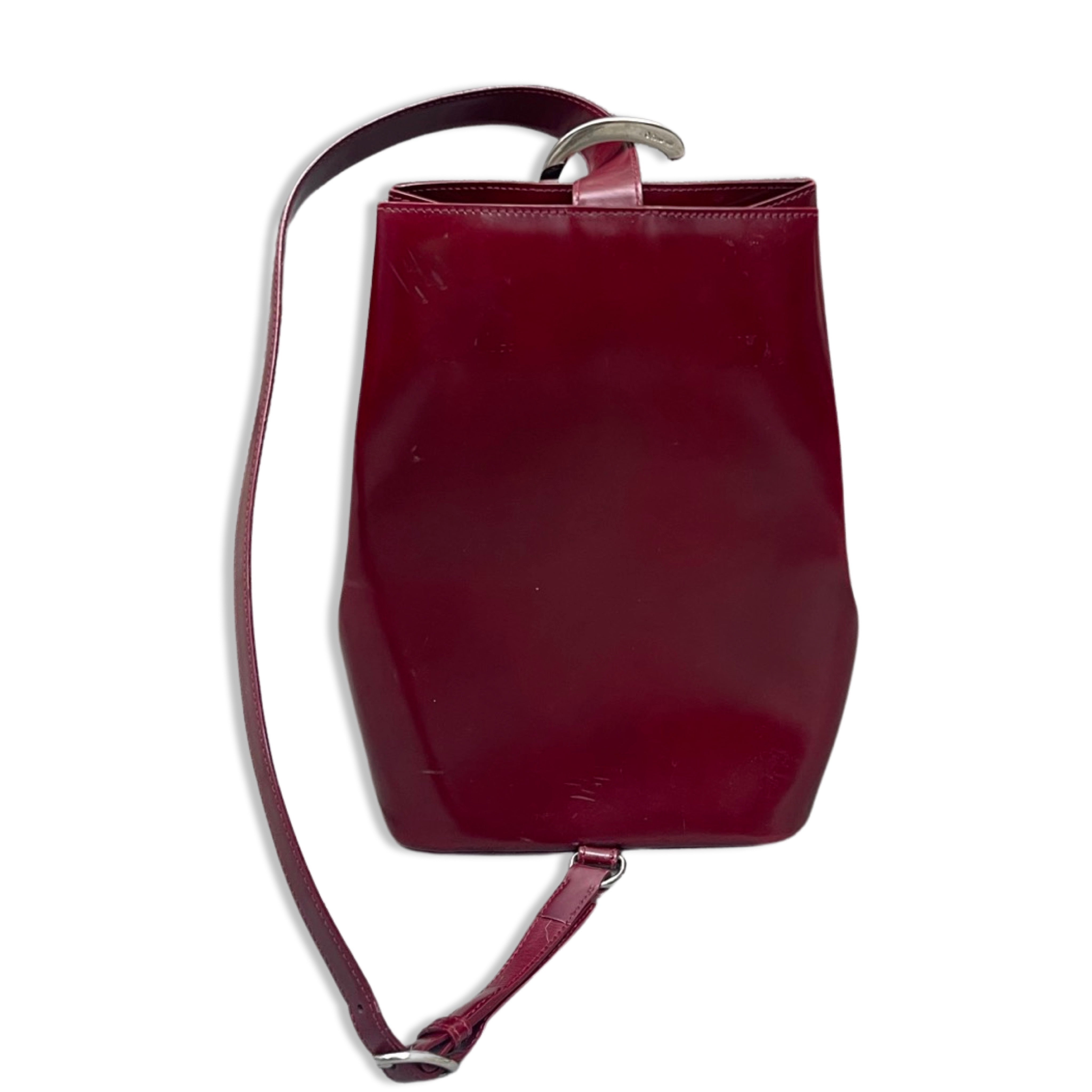 leather backpack Cartier.