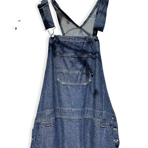 Vintage dark denim dungaree by Dickies.