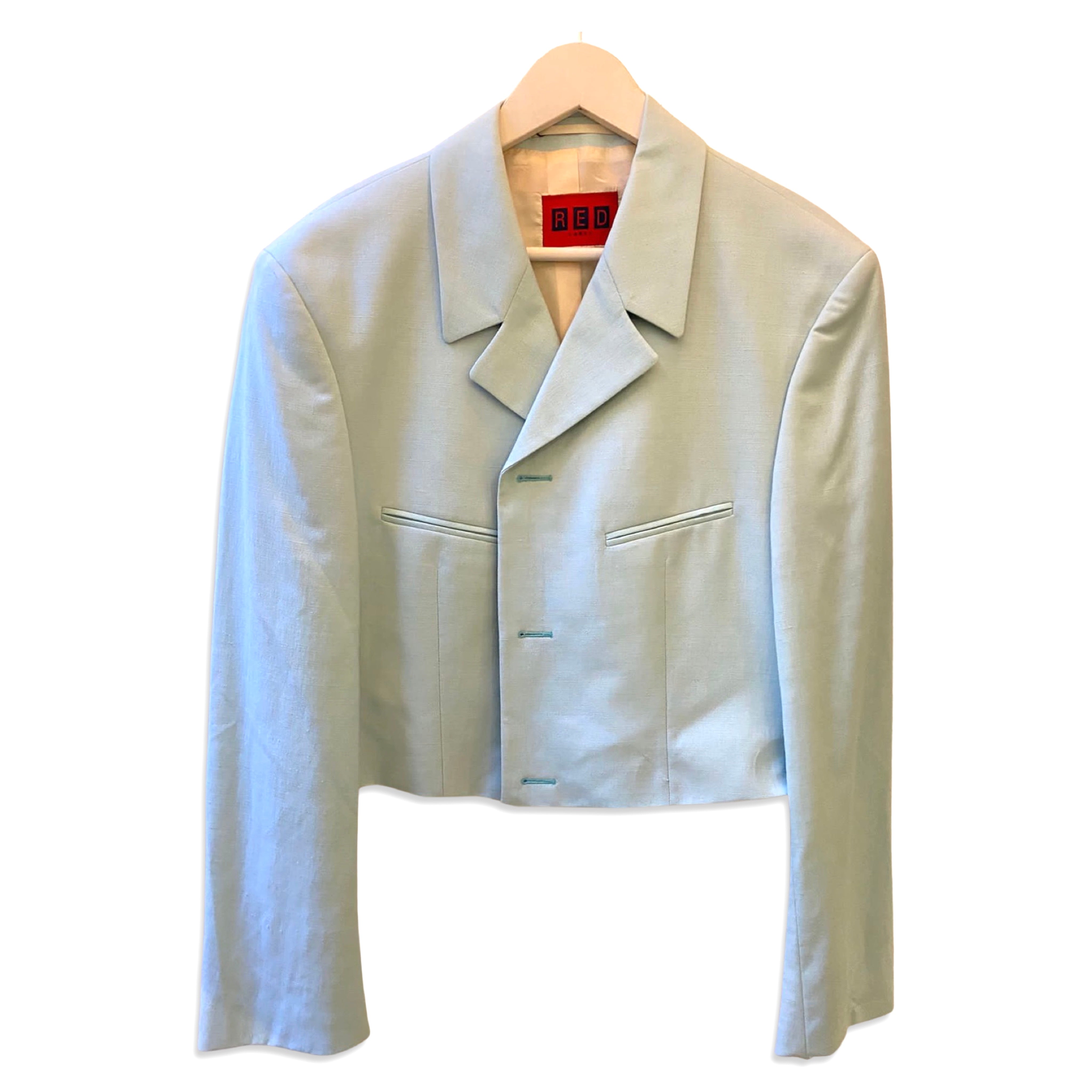 Re worked aqua men's suit.