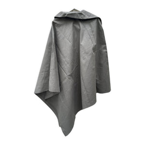 Military rain cape.