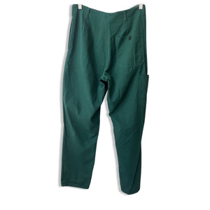 Teal re-worked workwear pant