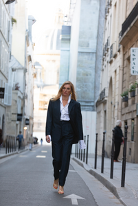 Petrol blue "de lux" suit