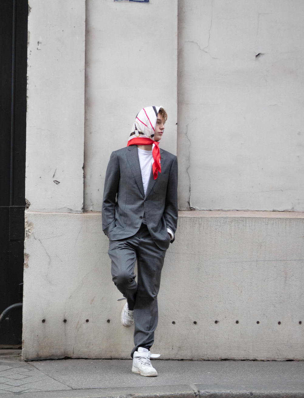 Grey Pal Zileri suit.